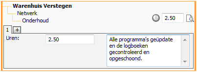 Urenregistratie uitgebreid